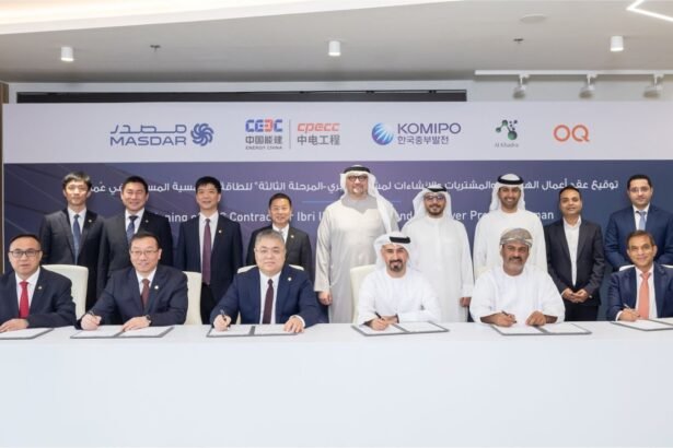 Masdar’s Joint Ventures for the first utility-scale solar and battery storage project in Oman
